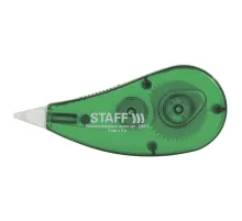 Корректирующая лента STAFF EVERYDAY, 5 мм х 5 м, корпус зеленый, блистер, 226811