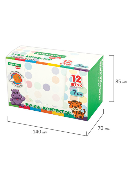 Ручка-корректор BRAUBERG KIDS 