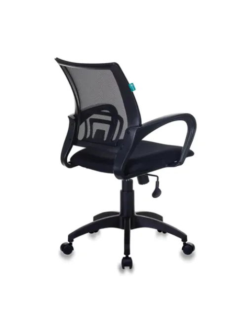 Кресло CH-695N/BLACK, с подлокотниками, сетка, черное