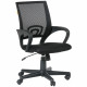 Кресло офисное Chairman CH 696, с подлокотниками, черное, 7000799