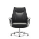 Кресло HAWASAN (ХАВАСАН) PREMIUM EX-801, до 200 кг, алюминий, экокожа, черное, 533235