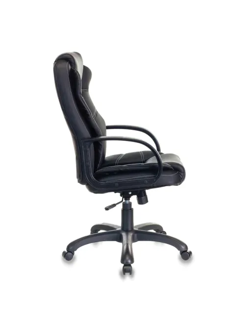 Кресло офисное CH-839/BLACK, экокожа, черное