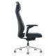 Кресло HAWASAN (ХАВАСАН) PREMIUM EX-830 X-ONE, синхромеханизм, алюминий, экокожа, черное, 533239