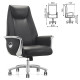 Кресло HAWASAN (ХАВАСАН) PREMIUM EX-800, до 200 кг, синхромеханизм, алюминий, экокожа, черное, 533234