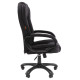 Кресло офисное Chairman CH 600, велюр, черное, 7158676