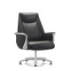 Кресло HAWASAN (ХАВАСАН) PREMIUM EX-801, до 200 кг, алюминий, экокожа, черное, 533235