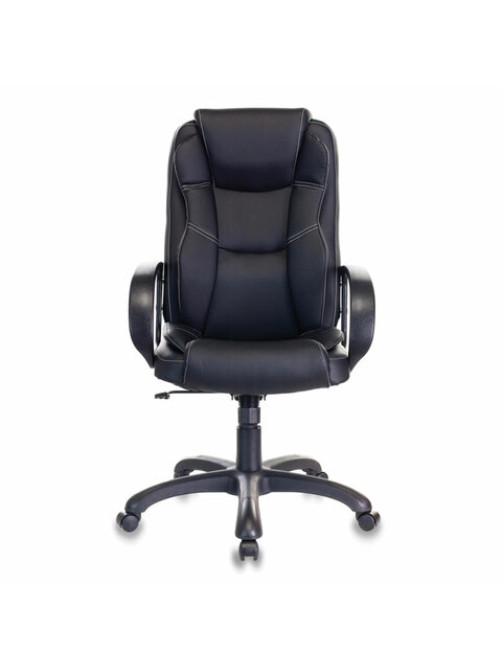 Кресло офисное CH-839/BLACK, экокожа, черное
