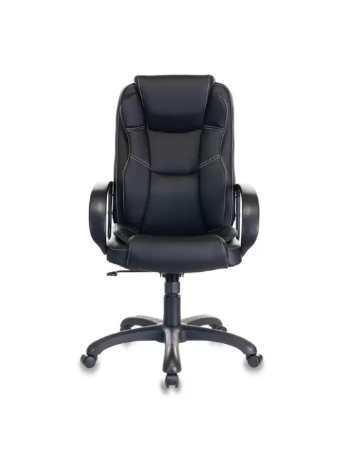 Кресло офисное CH-839/BLACK, экокожа, черное