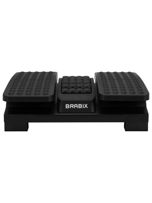 Подставка для ног BRABIX Ultra 5 43х32 см, массажер, регулировка угла наклона, 2 платформы, 533040