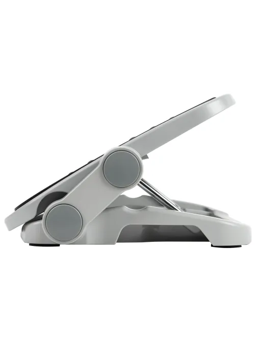 Подставка для ног BRAUBERG, офисная, 45х35 см, 2 положения, серая, 530363