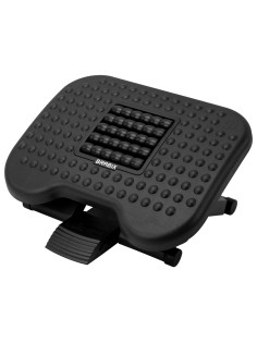 Подставка для ног BRABIX Ultra 2 44х34 см, массажер, регулировка высоты и угла наклона, 533037