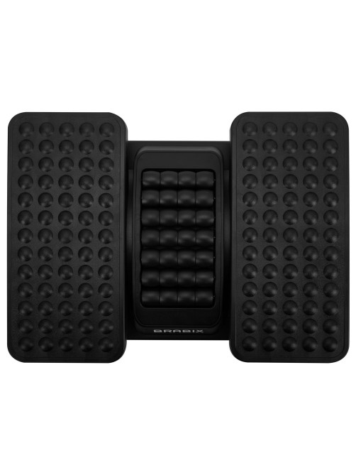 Подставка для ног BRABIX Ultra 5 43х32 см, массажер, регулировка угла наклона, 2 платформы, 533040