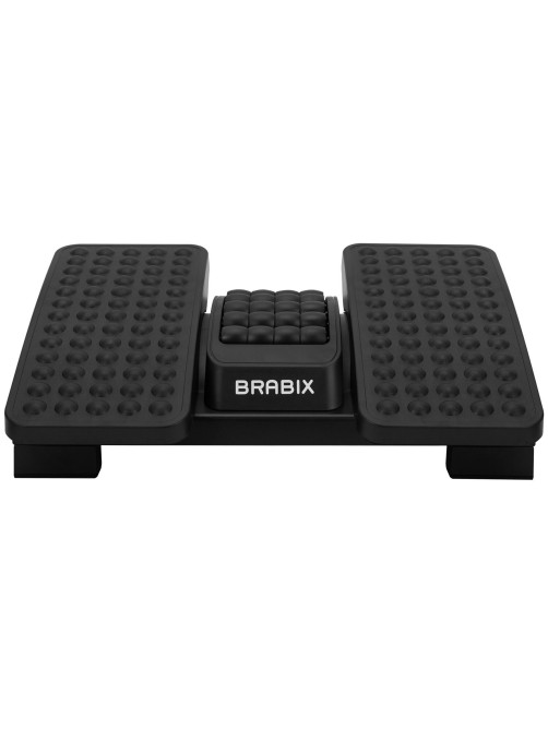 Подставка для ног BRABIX Ultra 5 43х32 см, массажер, регулировка угла наклона, 2 платформы, 533040