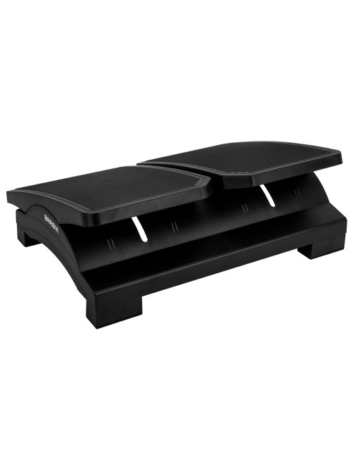 Подставка для ног BRABIX Ultra 4 43х32 см, регулировка угла наклона, 2 платформы, 533039