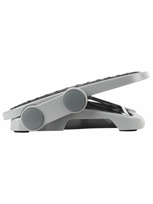 Подставка для ног BRAUBERG, офисная, 45х35 см, 2 положения, серая, 530363