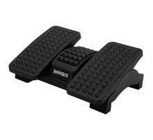 Подставка для ног BRABIX Ultra 5 43х32 см, массажер, регулировка угла наклона, 2 платформы, 533040