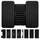 Подставка для ног BRABIX Ultra 5 43х32 см, массажер, регулировка угла наклона, 2 платформы, 533040