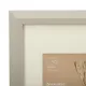 Рамка 21х30 см с паспарту 13х18 см, небьющаяся, аналог IKEA, багет 26 мм, МДФ, BRAUBERG 