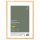 Рамка 21х30 см небьющаяся, аналог IKEA, багет 12 мм дерево, BRAUBERG 