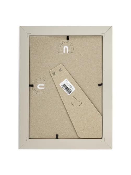 Рамка 15х21 см с паспарту 10х15 см небьющаяся, аналог IKEA, багет 26 мм, МДФ, BRAUBERG 