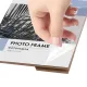 Рамка 10х15 см небьющаяся, багет 17,5 мм, пластик, BRAUBERG 
