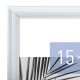 Рамка 15х21 см небьющаяся, багет 17,5 мм, пластик, BRAUBERG 
