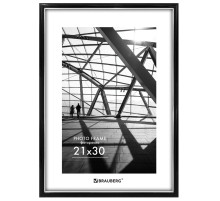 Рамка 21х30 см небьющаяся, багет 14,6 мм, пластик, BRAUBERG 