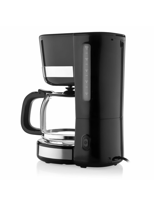 Кофеварка капельная BRAYER BR1120, 1000 Вт, объем 1,5 л, поддержание температуры, черная