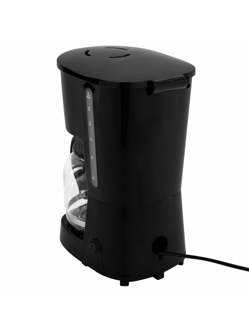 Кофеварка капельная SONNEN CM1095, 900 Вт, объем 1,8 л, подогрев кофе, противокапельная система, черная, 456334