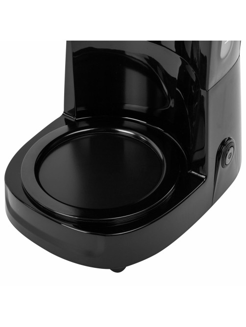Кофеварка капельная SONNEN CM1095, 900 Вт, объем 1,8 л, подогрев кофе, противокапельная система, черная, 456334