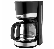 Кофеварка капельная BRAYER BR1120, 1000 Вт, объем 1,5 л, поддержание температуры, черная