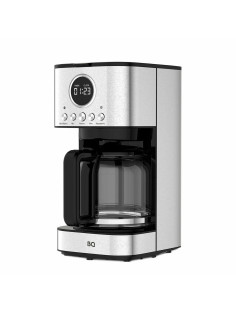 Кофеварка капельная BQ (БИ-КЬЮ) CM1007, 900 Вт, объем 1,5 л, поддержание температуры, серебристая, 86198274