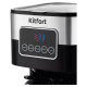 Кофеварка капельная KITFORT КТ-752, 900 Вт, объем 1,25 л, дисплей, черный/стальной