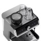 Кофейная станция KITFORT КТ-789, 1550 Вт, объем 2,8 л, для зерен 250 г, ручной капучинатор, серая