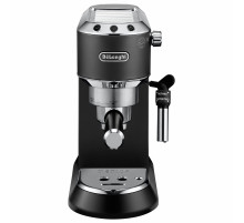 Кофеварка рожковая DELONGHI Dedica EC685.BK, 1350 Вт, объем 1,1 л, ручной капучинатор, черная