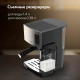 Кофеварка рожковая BQ (БИ-КЬЮ) CM9002, 1450 Вт, объем 1,4 л, 19 бар, автоматический капучинатор, стальная, 86195028