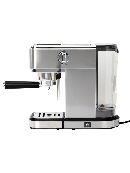 Кофеварка рожковая SONNEN CM-2033, ручной капучинатор, сенсор, 1 л, 1350 Вт, 19 бар, 457883