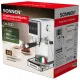 Кофеварка рожковая SONNEN CM-2033, ручной капучинатор, сенсор, 1 л, 1350 Вт, 19 бар, 457883