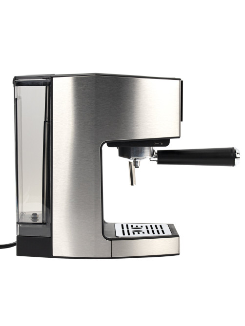 Кофеварка рожковая с дисплеем SONNEN CM-2066, ручной капучинатор, сенсор, 1 л, 950 Вт, 19 бар, 457882