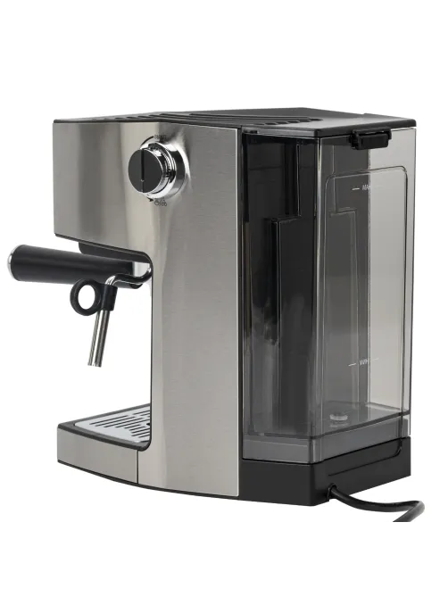 Кофеварка рожковая с дисплеем SONNEN CM-2066, ручной капучинатор, сенсор, 1 л, 950 Вт, 19 бар, 457882