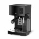 Кофеварка рожковая BQ (БИ-КЬЮ) CM9002, 1450 Вт, объем 1,4 л, 19 бар, автоматический капучинатор, черная, 86200350