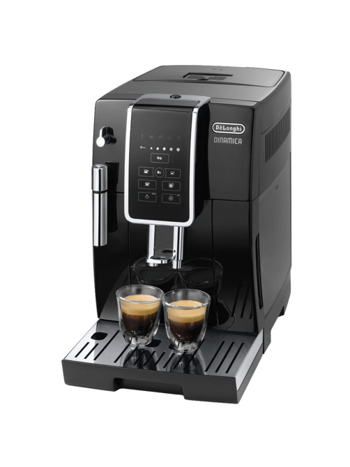 Кофемашина DELONGHI Dinamica ECAM 350.15.B, 1450 Вт, объем 1,8 л, ручной капучинатор, черная