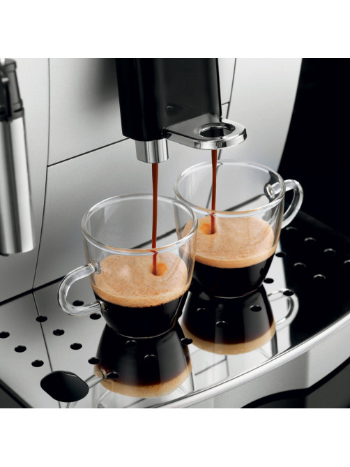 Кофемашина DELONGHI Magnifica S ECAM 22.110.SB, 1450 Вт, объем 1,8 л, ручной капучинатор, серебристая, EСAM 22.110.SB