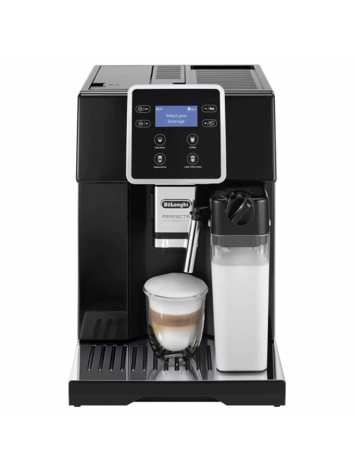 Кофемашина DELONGHI Perfecta Evo ESAM420.40.B, 1450 Вт, объем 1,4 л, автоматический капучинатор, черная