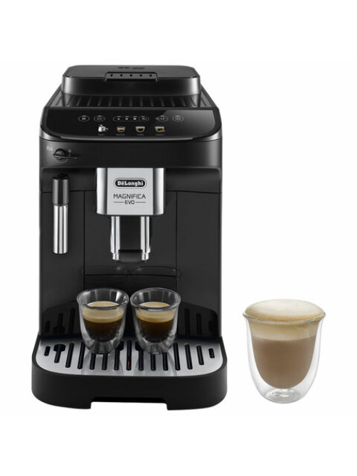 Кофемашина DELONGHI Magnifica Evo ECAM290.22.B, 1450 Вт, объем 1,8 л, ручной капучинатор, черная