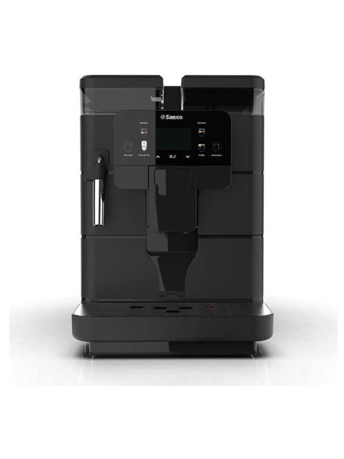 Кофемашина SAECO NEW ROYAL PLUS, 1400 Вт, объем 2,5 л, для зерен 600 г, автокапучинатор, черная, 9J0060