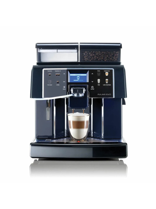 Кофемашина SAECO AULIKA EVO FOCUS, 1400 Вт, объем 2,5 л, для зерен 500 г, автокапучинатор, черная, 10000040