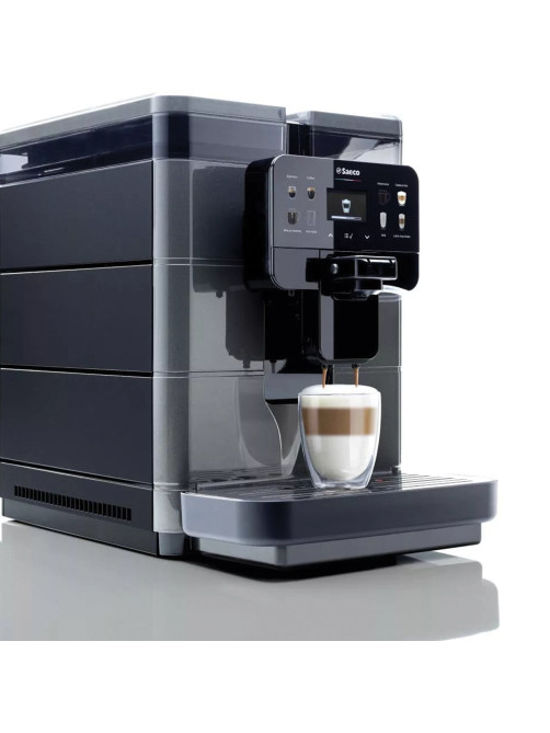 Кофемашина SAECO NEW ROYAL OTC, 1400 Вт, объем 2,5 л, для зерен 600 г, автокапучинатор, черная, 9J0080