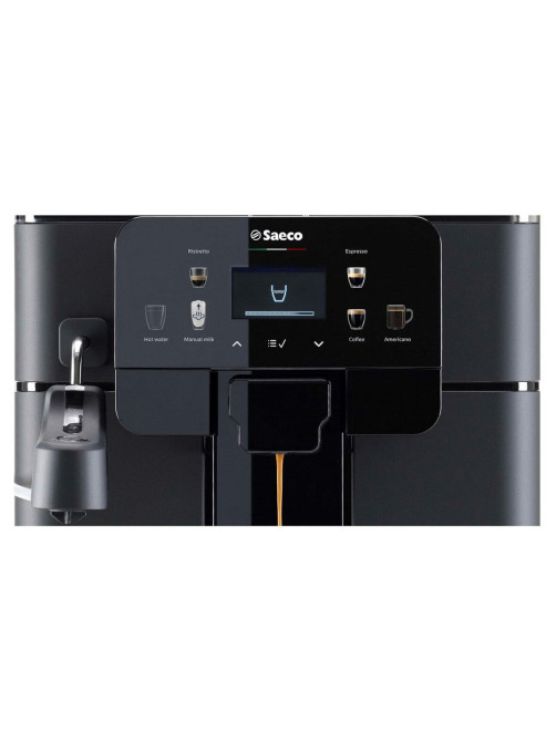 Кофемашина SAECO NEW ROYAL PLUS, 1400 Вт, объем 2,5 л, для зерен 600 г, автокапучинатор, черная, 9J0060