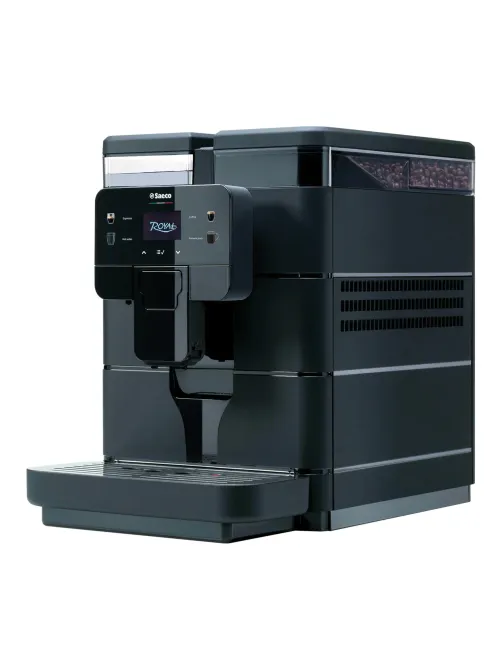 Кофемашина SAECO NEW ROYAL BLACK, 1400 Вт, объем 2,5 л, для зерен 600 г, без капучинатора, черная, 9J0040